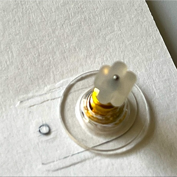 Elsie & Zoey Gold Ladybug Earrings - Picture 5 of 6